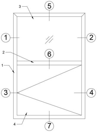 窗纱一体外开隐扇窗的制作方法