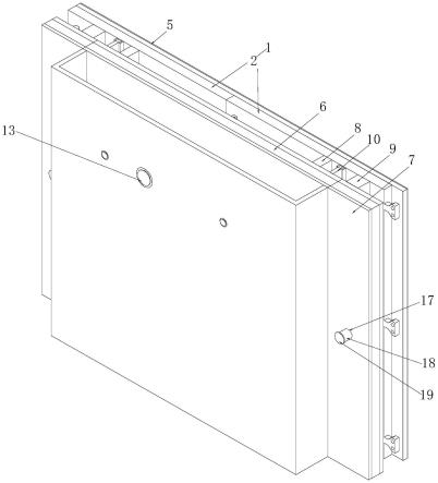 一种适用于超低能耗建筑的外保温通风墙面结构的制作方法