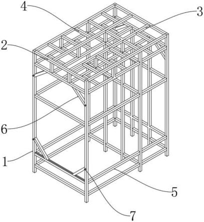 一种机架顶梁承载结构的制作方法