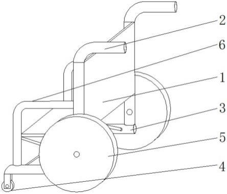 一种快速折叠功能的手动轮椅的制作方法