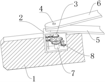 一种折叠式无人机机翼空中快速展开装置的制作方法
