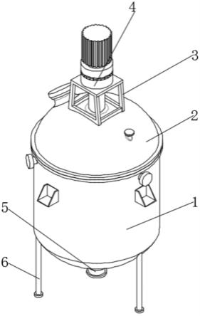 一种物料均化反应釜的制作方法