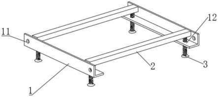 一种应用于麻将桌的内支撑结构的制作方法