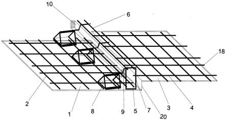 高低楼板之间设置有梁的错台侧模板支设体系的制作方法