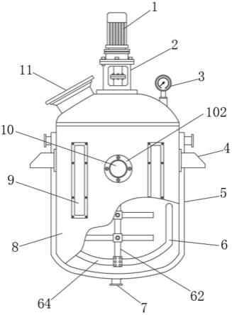 一种改性高分子热熔压敏胶生产用反应釜的制作方法