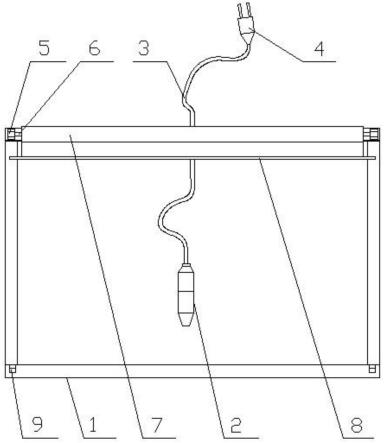 一种实验室一体式避光照蛋器