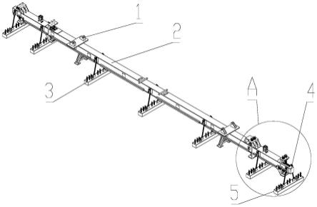 一种带有伸缩横梁的电磁铁或电永磁吊具的制作方法