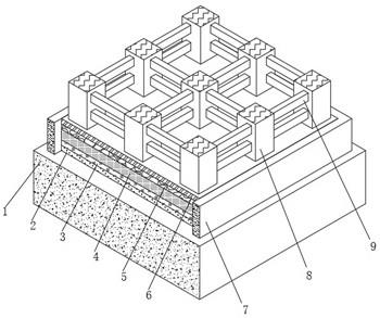 一种中层建筑基础浅埋地基结构的制作方法