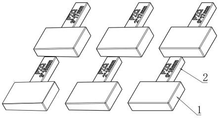 屈曲间隙角度测量垫块组的制作方法