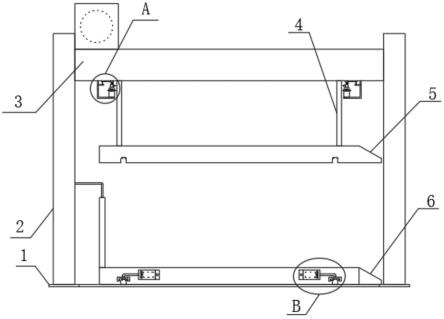 侧方升降横移式机械停车设备用升降装置的制作方法