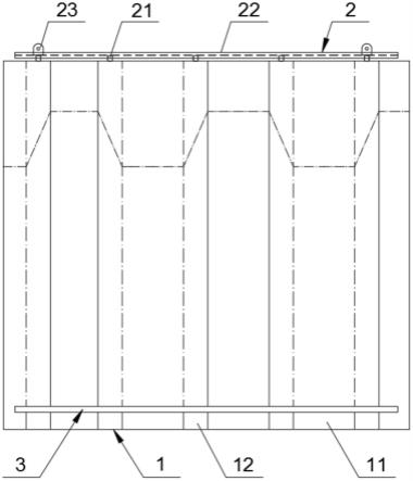 一种具有加强结构的槽型舱壁的制作方法