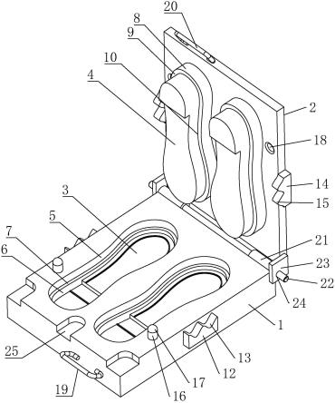 一种加工方便的鞋底生产模具的制作方法
