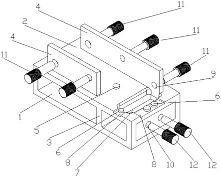一种前悬支架铸件连接孔的位置度检测工具的制作方法