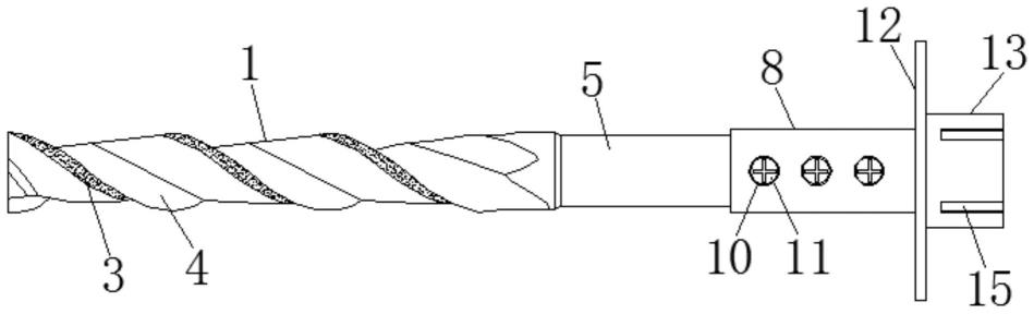 一种基于铁路零部件加工的深孔成型铣刀的制作方法