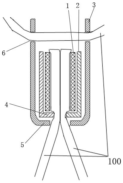 一种钢丝绳网边框固定扣件的制作方法