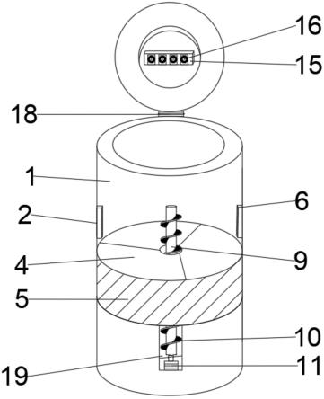 一种水溶肥料存料装置的制作方法