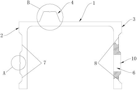 一种用于建筑的滴水线铝模板的制作方法