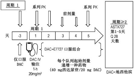 地西他滨和西达尿苷组合的固体口服剂型的制作方法