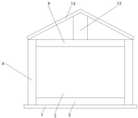 一种具有防震结构的木屋的制作方法