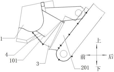 一种玉米摘穗台喂入机构和玉米收获机的制作方法