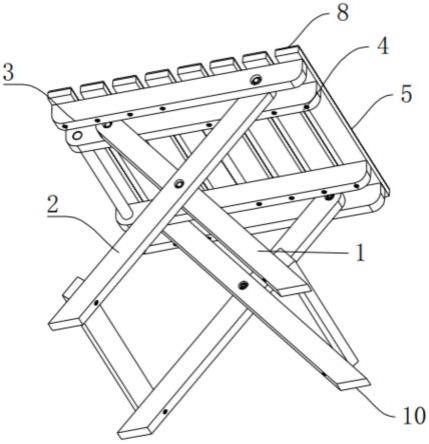一种收合可站立的折叠椅的制作方法