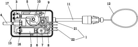 一种带凸轮机构传动的电子锁结构的制作方法