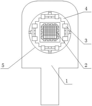 一种COB集成路灯光源安装结构的制作方法