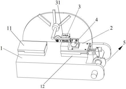 锯片传动切割的自动车床的制作方法