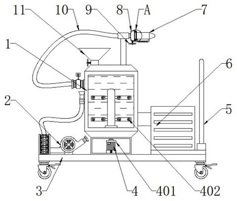 一种具有加热机构的防水材料喷涂机的制作方法