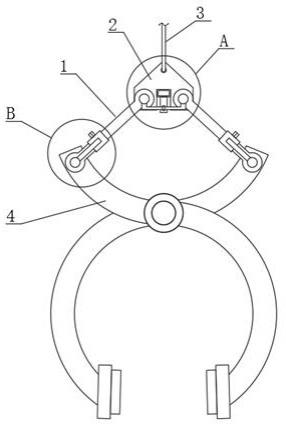 一种自行车刹车用牵引结构的制作方法