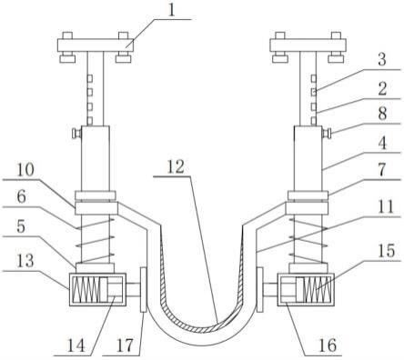 一种管道工程用吊顶安装架的制作方法