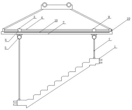 用于预制楼梯吊装的导向定位装置的制作方法