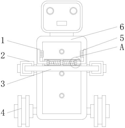 一种仿人形无轨自动送餐机器人的制作方法