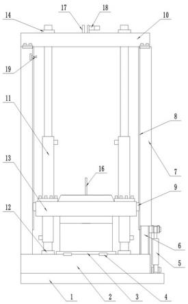 一种槽盆类高压倾斜注浆成型机的制作方法