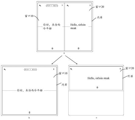 多窗口显示的终端设备和方法与流程