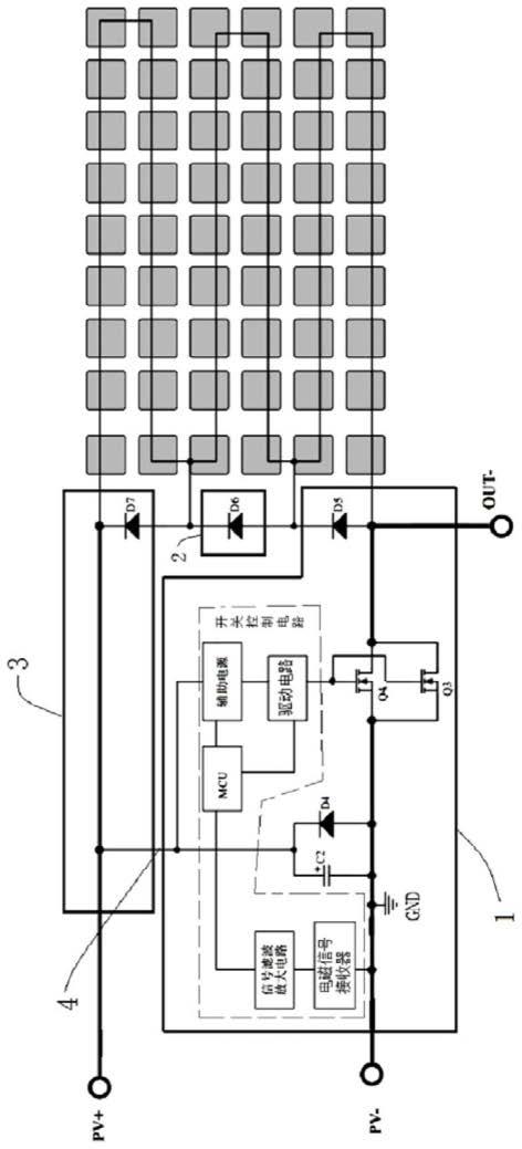 一种免分支器正极复用光伏接线盒的制作方法