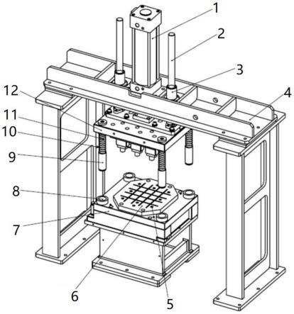 冲孔装置及叠压机的制作方法