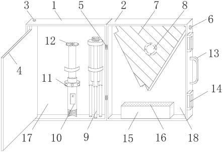 可折叠的市政建筑施工警示装置的制作方法