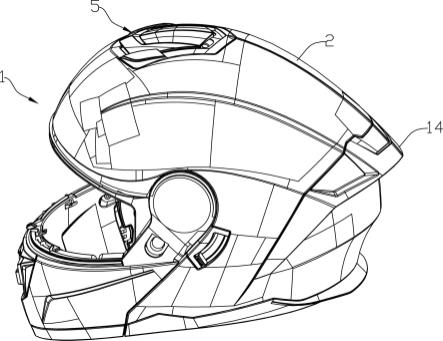 一种透气型摩托车安全头盔的制作方法