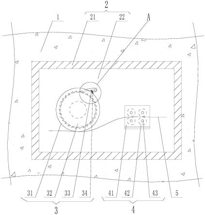 适用于室内施工阶段的电缆线架空工具的制作方法