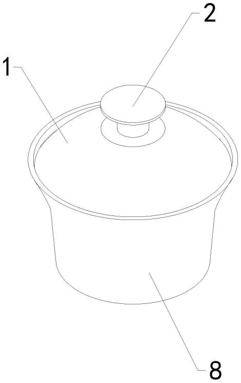 一种便于清洗的盖碗的制作方法