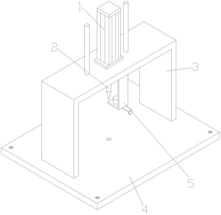 一种环保抗压纸板自动裁剪机的打孔装置的制作方法