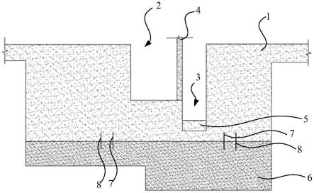 基坑的挡水施工结构的制作方法