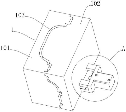 用于儿童座椅头靠吹塑模具的塑件切割装置及其工作方法与流程