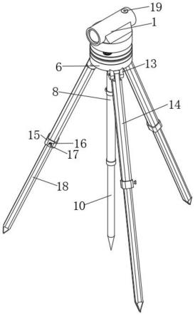 一种具有支撑机构的绘图测量仪器的制作方法