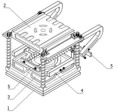 一种压铸模板自动推料装置的制作方法