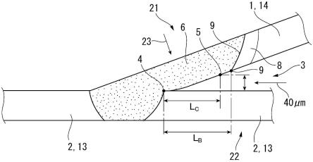 焊接结构、不锈钢制焊接结构物、不锈钢制焊接容器以及不锈钢的制作方法