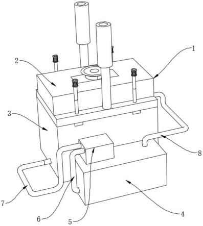 一种汽车空调风道注塑模具的制作方法