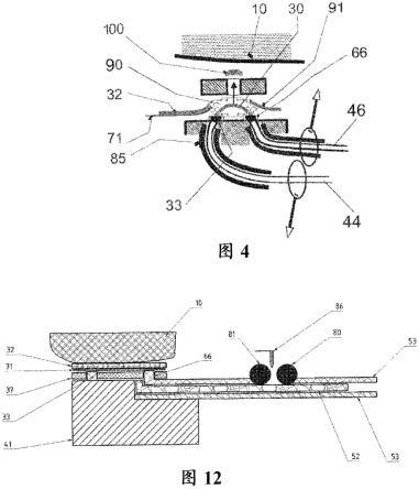 用于强化产品表面的装置、方法以及其用途