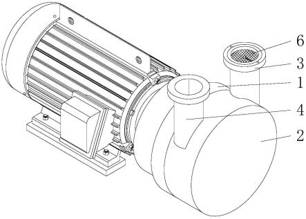 一种化工用可自循环的液环真空泵的制作方法